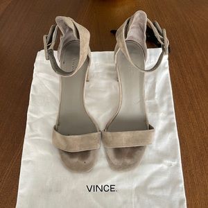 Vince Blake Stacked Heel Sandal